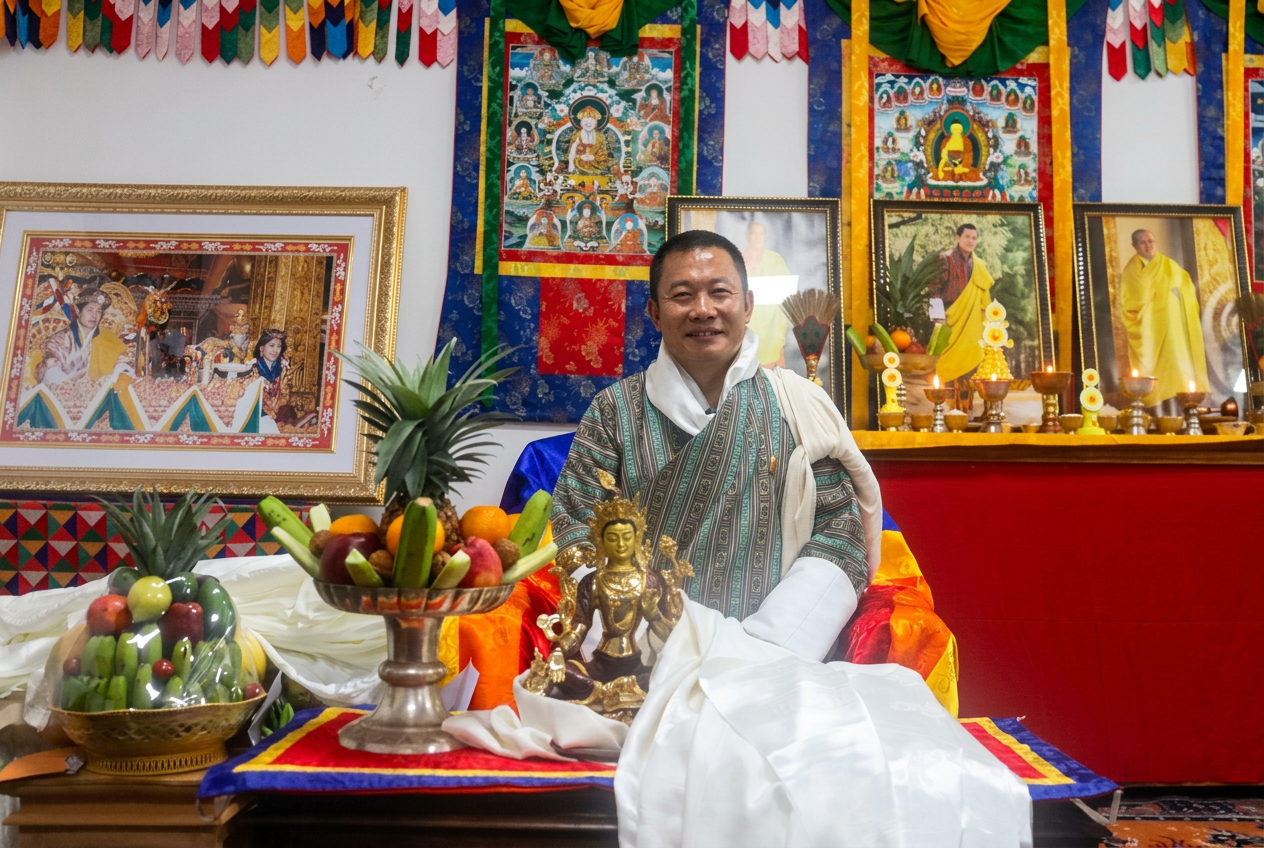 Tashi Khadar Offered to Mr. Pema Wangchuk on His Appointment as CEO of Zhabto Infra Limited