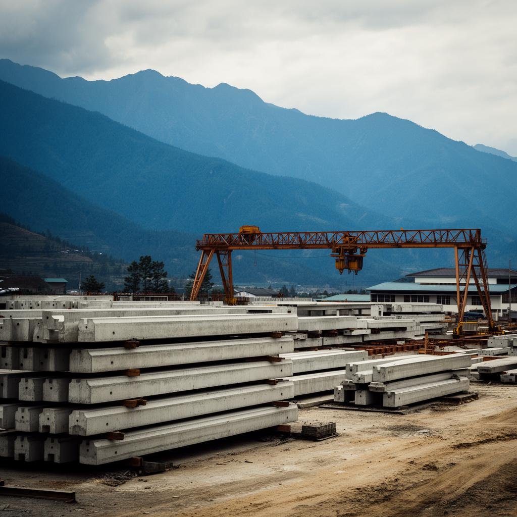 Precast yard scales output to support large-format infrastructure