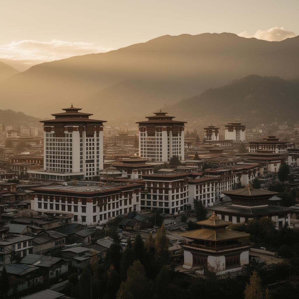 Thimphu Skyline